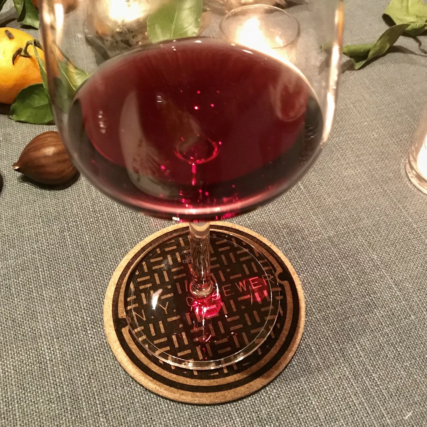 Manhole Cover Coasters NOLA — TOMBINO